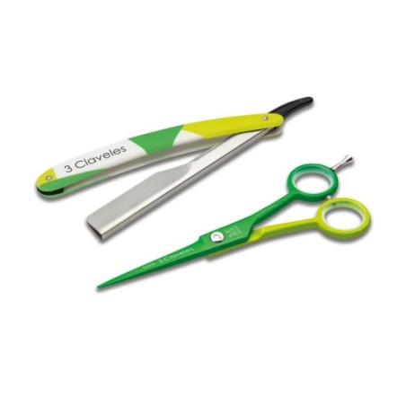 Cool Hairdressing Scissor + Razor