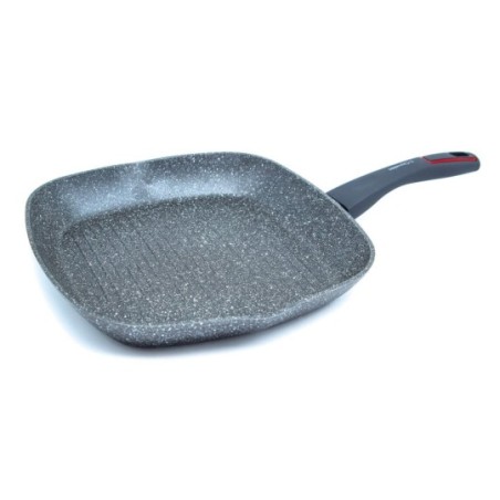 Grill pan 28 x 28 x 4,5 cm Grey