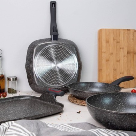 Wok Ø 28 cm. Grey