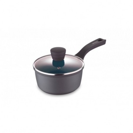 Saucepan with lid Ø 16 cm. Dark