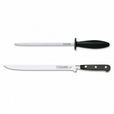 Forgé Slicing Knife & Sharpening Steel Set