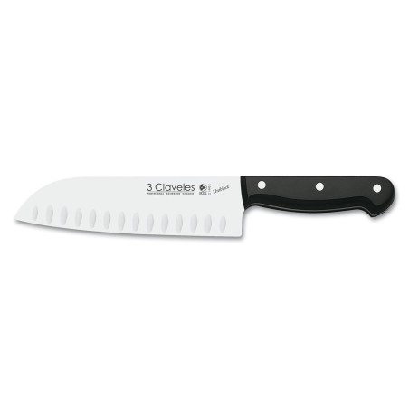 Uniblock Hollow Edge Santoku Knife