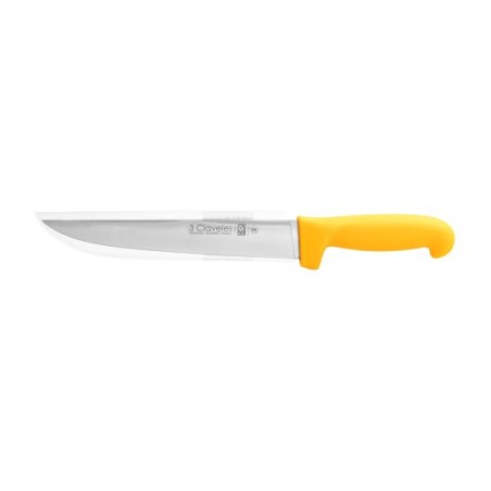 Wide Boning Knife yellow